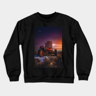 Red Cast Tractor Awakens Crewneck Sweatshirt